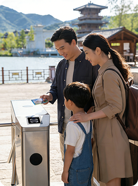 实名验票终端家庭套票验票