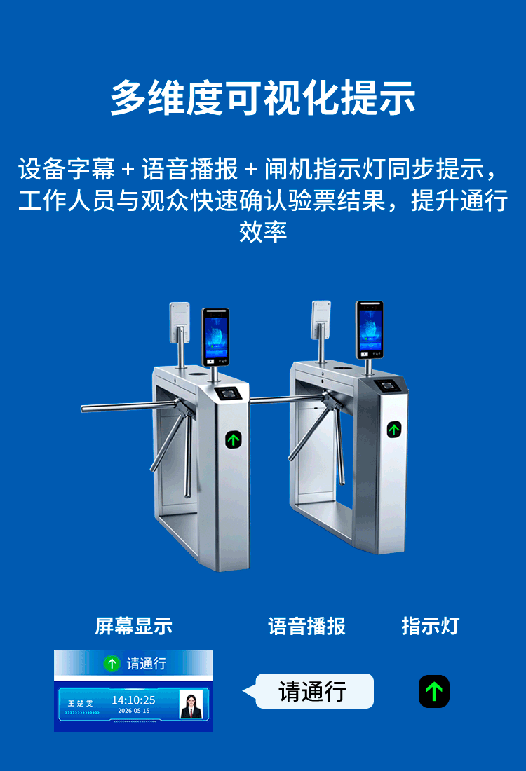 F214景区人脸检票详情页手机端1 多维度可视化提示